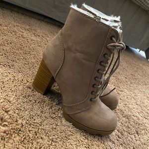 Heeled booties